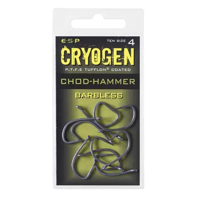 ESP háčky bez protihrotu Chod-Hammer Cryogen Barbless