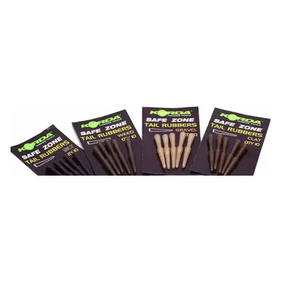 Korda převleky Tail Rubbers Weedy Green 10ks