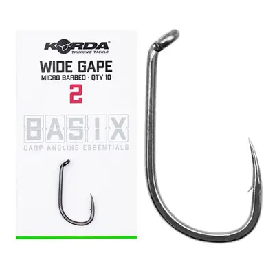 Korda háčky Basix Wide Gape