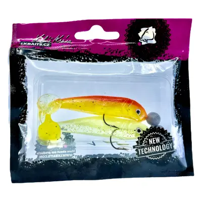 LK Baits Predátor kompletní set Kopyto v dipu 9cm, 2ks