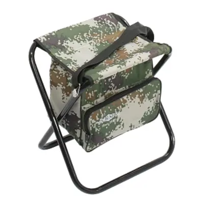 Mikado stolička s batohem Foldable with bag camouflage (100kg)