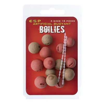 ESP Buoyant Boilies Brown/Red Fishmeal