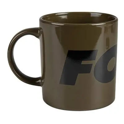 Fox hrnek Collection Ceramic Mug Green/Black logo 350ml