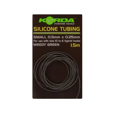 Korda silikonová hadička Silicone Tube 0,5mm green