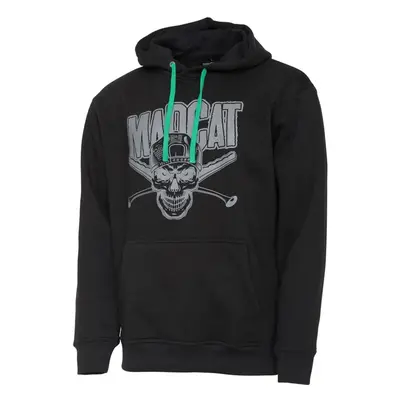 MADCAT mikina Skull Hoodie Black vel.XXL