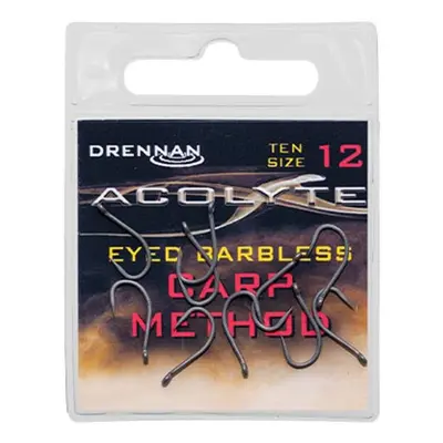 Drennan háčky Acolyte Carp Method Barbless