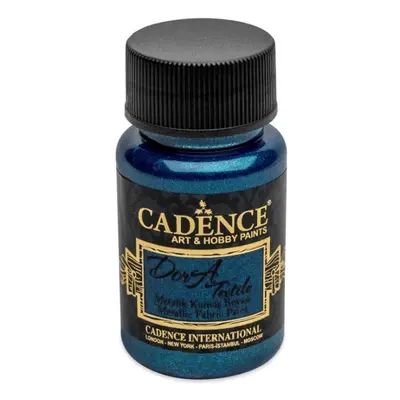 Cadence Metalická barva Cadence Dora Textile, 50 ml - VYBERTE ODSTÍN - Metalická barva na textil