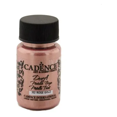 Cadence Metalická akrylová barva Cadence Dora Metallic, 50 ml - VYBERTE ODSTÍN - Metalická akryl