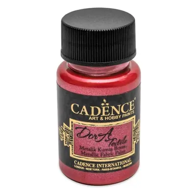 Cadence Metalická barva Cadence Dora Textile, 50 ml - VYBERTE ODSTÍN - Metalická barva na textil