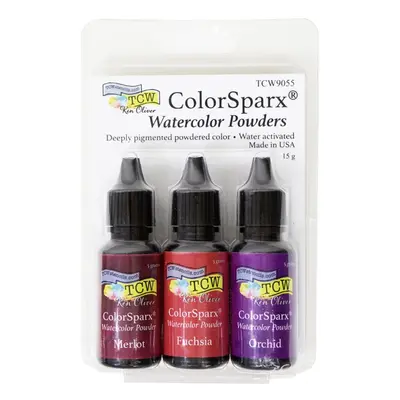 The Crafter´s Workshop Pigmentový prášek TCW Watercolor Powders, 15 g - Berry Punch, punč