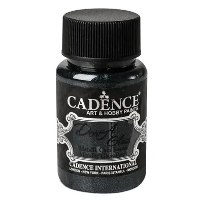 Cadence Metalická barva na sklo Cadence Dora Glass, 50 ml - VYBERTE ODSTÍN - Metalická barva na 