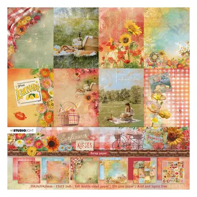 Studio Light Scrapbooková sada Studio Light "Sunflower Kisses", 30,5x30,5 cm, 12 l.