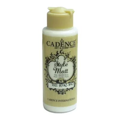 Cadence Matná akrylová barva Cadence Style Matt, 120 ml - VYBERTE ODSTÍN - Matná akrylová barva 