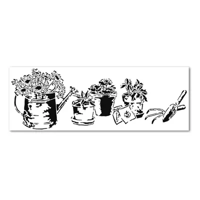 The Crafter´s Workshop Šablona TCW 16,5"x6" (42x15 cm) - Gardening Happiness