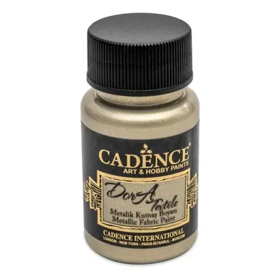 Cadence Metalická barva Cadence Dora Textile, 50 ml - VYBERTE ODSTÍN - Metalická barva na textil