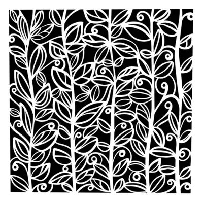 The Crafter´s Workshop Šablona TCW - Leafy Vines - VYBERTE VELIKOST - Šablona TCW 6"x6" (15,2x15