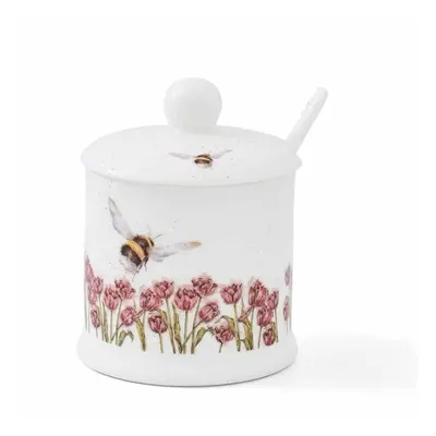 Royal Worcester Porcelánová dóza na med nebo marmeládu Wrendala Designs, 0,11 l - Čmelák