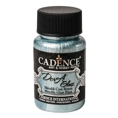 Cadence Metalická barva na sklo Cadence Dora Glass, 50 ml - VYBERTE ODSTÍN - Metalická barva na 