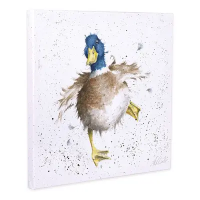 Wrendale Designs Obraz Wrendale Designs "A Waddle And A Quack", 20x20 cm - Kachna