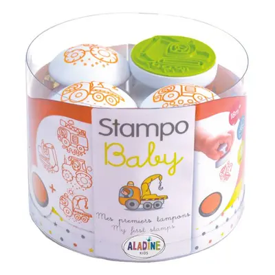 Aladine Razítka Aladine Stampo Baby, 4 ks - Stroje