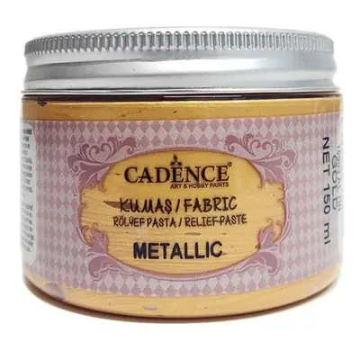 Cadence Metalická 3D pasta na textil Cadence Fabric Metalic, 150 ml - VYBERTE ODSTÍN - Metalická