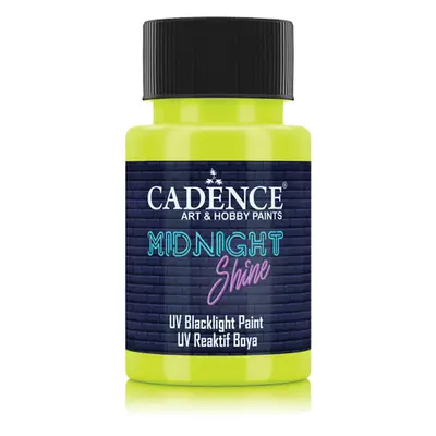 Cadence Svíticí UV barva na textil Cadence Midnight Shine, 50 ml - VYBERTE ODSTÍN - Svítící UV b