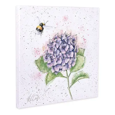 Wrendale Designs Obraz Wrendale Designs "The Busy Bee", 20x20 cm - Hortenzie