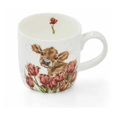 Royal Worcester Porcelánový hrnek Wrendale Designs "Bessie", 0,31 l - Kravička