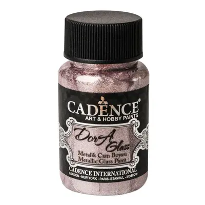 Cadence Metalická barva na sklo Cadence Dora Glass, 50 ml - VYBERTE ODSTÍN - Metalická barva na 