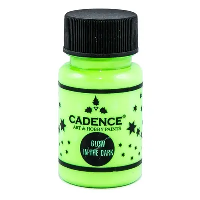 Cadence Barva svíticí ve tmě Cadence, 50 ml - VYBERTE ODSTÍN - Barva svítící ve tmě Cadence, 50 