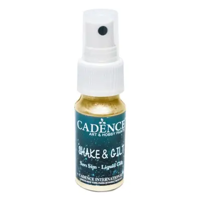 Cadence Metalická třpytivá barva ve spreji Cadence Shake & Gilt, 25 ml - VYBERTE ODSTÍN - Metali