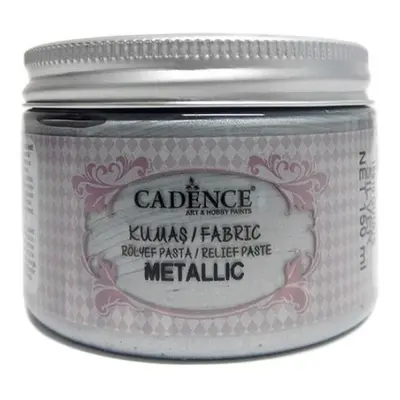 Cadence Metalická 3D pasta na textil Cadence Fabric Metalic, 150 ml - VYBERTE ODSTÍN - Metalická