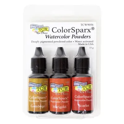 The Crafter´s Workshop Pigmentový prášek TCW Watercolor Powders, 15 g - Sun Splash, sluneční svi