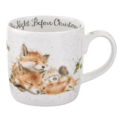 Royal Worcester Vánoční porcelánový hrnek Wrendale Designs "The Night Before Christmas", 0,31 l 