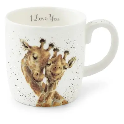 Royal Worcester Porcelánový hrnek Wrendale Designs "I Love You", 0,4 l - Žirafy