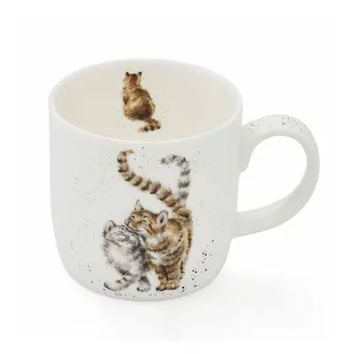 Royal Worcester Porcelánový hrnek Wrendale Designs "Feline Good", 0,31 l - Kočky