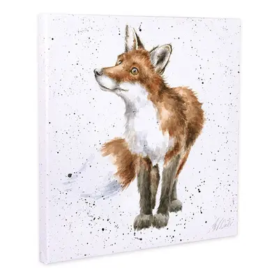 Wrendale Designs Obraz Wrendale Designs "Bright Eyed and Bushy Tailed", 20x20 cm - Liška