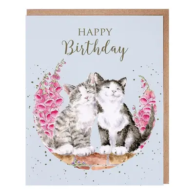 Wrendale Designs Narozeninové přání Wrendale Designs "Happy Purrr-thday" - Kočky