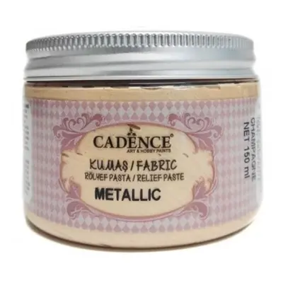 Cadence Metalická 3D pasta na textil Cadence Fabric Metalic, 150 ml - VYBERTE ODSTÍN - Metalická