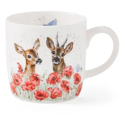 Royal Worcester Porcelánový hrnek Wrendale Designs "Deer to Me", 0,31 l - Srnky