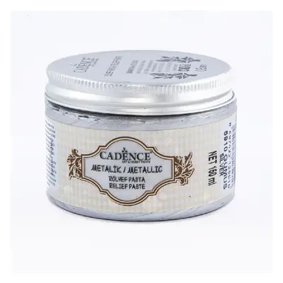 Cadence Reliéfní metalická pasta Cadence Metalic Relief Paste, 150 ml - VYBERTE ODSTÍN - Reliéfn