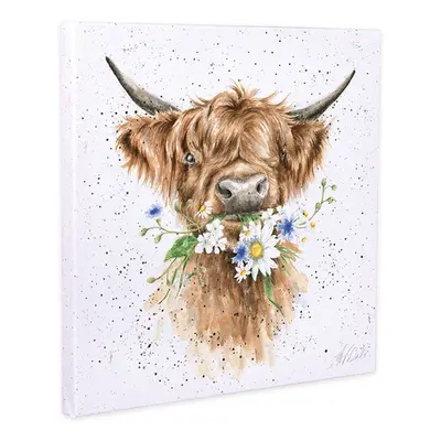 Wrendale Designs Obraz Wrendale Designs "Daisy Coo", 20x20 cm - Kráva