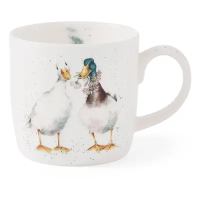 Royal Worcester Porcelánový hrnek Wrendale Designs "Duck Love", 0,31 l - Kachny