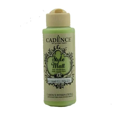 Cadence Matná akrylová barva Cadence Style Matt, 120 ml - VYBERTE ODSTÍN - Matná akrylová barva 