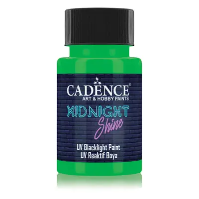 Cadence Svíticí UV barva na textil Cadence Midnight Shine, 50 ml - VYBERTE ODSTÍN - Svítící UV b