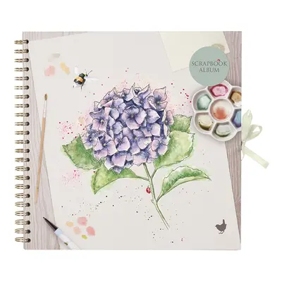 Wrendale Designs Scrapbookové album Wrendale Designs "Hydrangea", 30x30 cm, 34 l. - Hortenzie