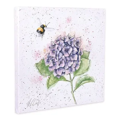 Wrendale Designs Obraz Wrendale Designs "The Busy Bee", 50x50 cm - Hortenzie