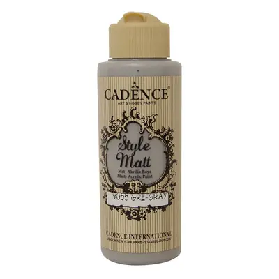 Cadence Matná akrylová barva Cadence Style Matt, 120 ml - VYBERTE ODSTÍN - Matná akrylová barva 