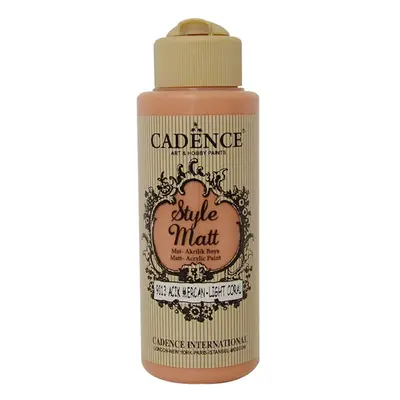 Cadence Matná akrylová barva Cadence Style Matt, 120 ml - VYBERTE ODSTÍN - Matná akrylová barva 