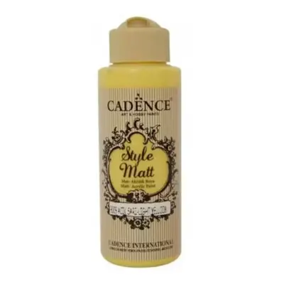 Cadence Matná akrylová barva Cadence Style Matt, 120 ml - VYBERTE ODSTÍN - Matná akrylová barva 